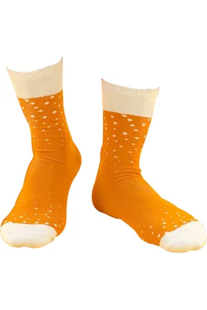 Luckies of London Mens Beer Socks in a Can by - Ale - Cotton - One Size