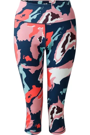 Regatta Womens/Ladies Influential II Marble Swirl 3/4 Length Leggings (Multicoloured) - - Size 14 UK