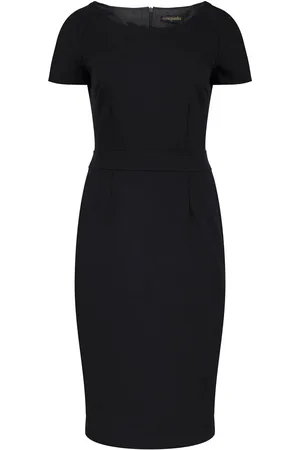 Conquista Womens Fitted Cap Sleeve Dress Punto - Size EU 44 (Womens)