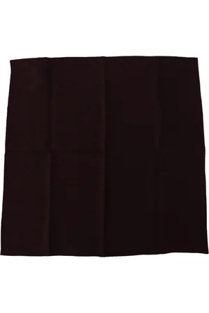 Dolce & Gabbana Mens Silk Blend Square Wrap Handkerchief Scarf - - One Size