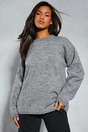 MissPap Womens Premium Knitted Mohair Oversized Jumper - - Size Small
