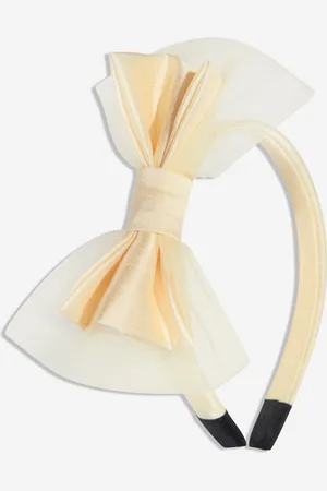 Rachel Riley Girls Tulle Bow Headband in - One Size
