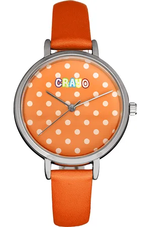 crayo Unisex Dot Strap Watch - Stainless Steel - One Size