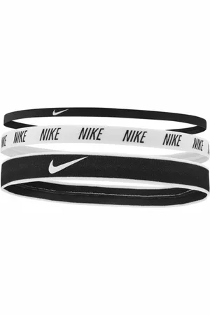 Nike Unisex Adult Headband Set (Pack of 3) ( /White) - One Size