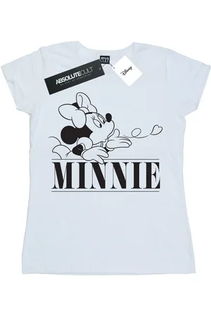 Disney Womens/Ladies Minnie Mouse Kiss Cotton T-Shirt - Size 2XL