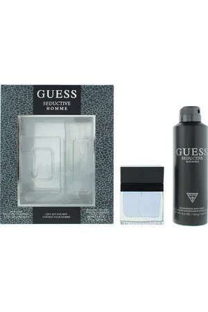 Guess Mens Seductive Homme Eau de Toilette 50ml + Body Spray 226ml Gift Set - One Size