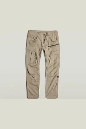 G-Star Mens G-Star RAW Zip Cargo Pants 3D Tapered - Cotton - Size 30W/34L