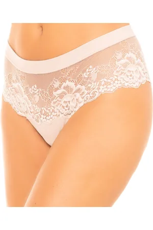 Janira Womens GRETA Brazilian style shorty panties thong effect 1031472 woman - - Size Large
