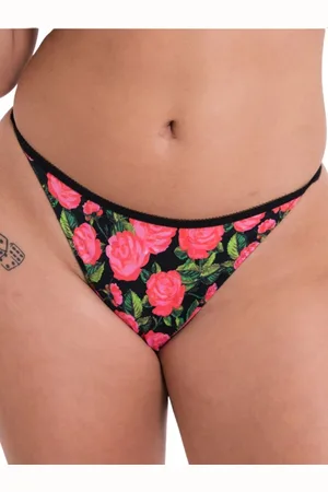 Curvy Kate Womens Boost in Bloom Thong - - Size 5XL
