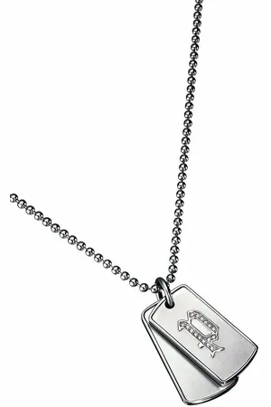 Police Mens : "Double Action" Pendant - Leather - One Size