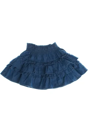 GAP Girls Denim skirt with ruffles 786956 girl - - Size 8-9Y