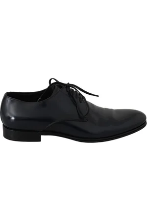 Dolce & Gabbana Mens Leather Dress Derby Formal Shoes - Size EU 39