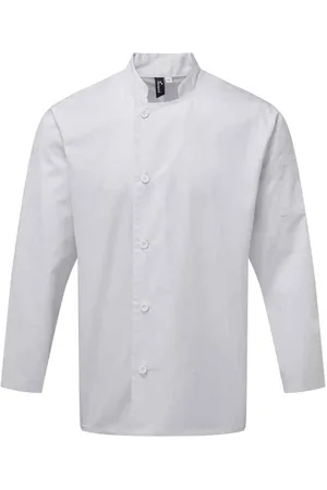 Premier Mens Essential Long-Sleeved Chef Jacket - Size 5XL