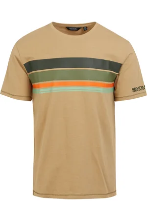 Regatta Mens Rayonner T-Shirt (Oat) - Cotton - Size X-Large