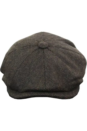 Infinity Mens Peaky Blinders Tweed Gatsby Hat - - Size Medium