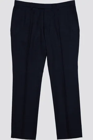 Racing Green Mens Boucle Tailored Trousers - Size 44 Regular