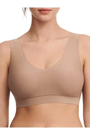 Chantelle Womens SoftStretch V-Neck Jersey Crop Top - Polyamide - Size XL/2XL