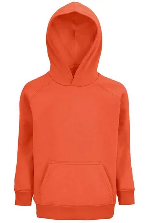 Sols Childrens Unisex Childrens/Kids Stellar Organic Hoodie (Burnt ) - Size 6Y