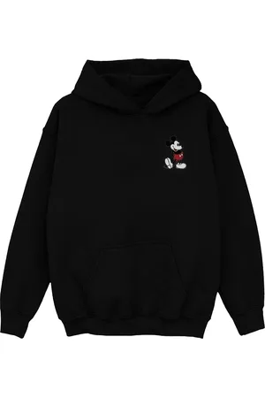 Disney Boys Mickey Mouse Kickin Retro Chest Hoodie - Size 5-6Y