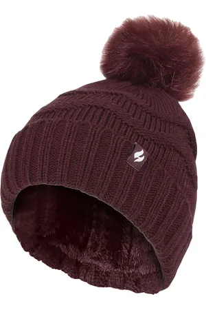 Heat Holders Ladies Winter Fur Beanie Hat