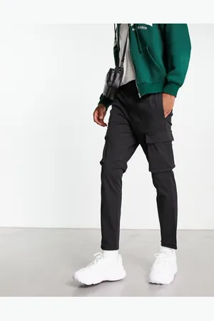 Only & Sons Mens tapered fit cargo trouser with elasticated waist in - Size X-Large