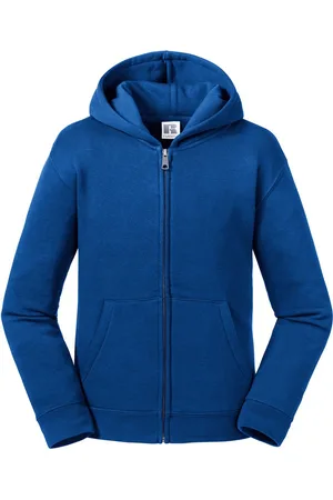 Russell Athletic Childrens Unisex Kids/Childrens Authentic Zip Hooded Sweatshirt (Bright Royal) - - Size 3-4Y