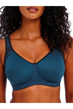 Freya Womens Active Sonic Moulded J-Hook Sports Bra - Polyamide - Size 36D