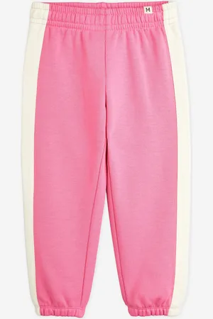 Mini Rodini Girls Society Panel Joggers in - Size 9-18M