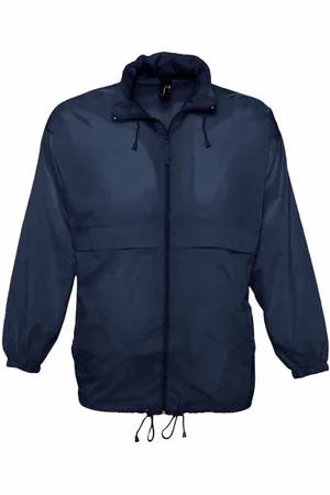 Sols Unisex Surf Windbreaker Lightweight Jacket Nylon - Size Small