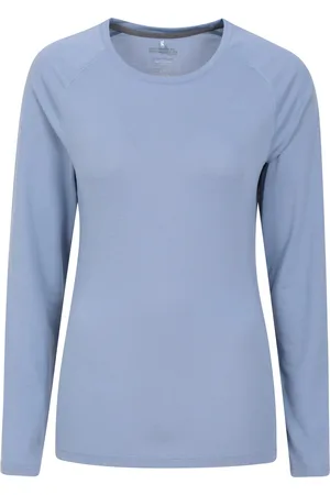 Mountain Warehouse Womens/Ladies Quick Dry Long-Sleeved Top (Petrol) - - Size 14 UK