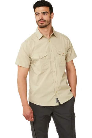 Craghoppers Mens Kiwi Short Sleeve Nosi Defence Shirt - - Size 2XL