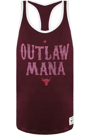 Under Armour X Project Rock Outlaw Mana Mens Tank Top Cotton - Size Small