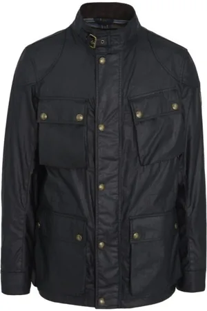 Belstaff Womens Fieldmaster Waxed Jacket Cotton - Size Large