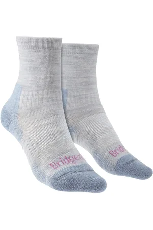 Bridgedale Womens Hiking Merino Socks - / Smoky Blue Merino Wool - Size 5-6.5 (UK Shoe)