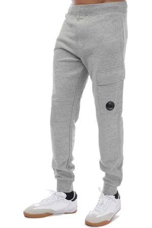 C.P. Company Mens Diagonal Raised Fleece Cargo Sweatpants in Cotton - Size X-Large