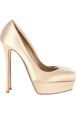 VALENTINO Pre-owned Womens Garavani Platform Pumps in Satin - Size EU 39