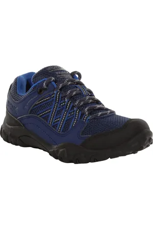 Regatta Childrens Unisex Childrens/Kids Edgepoint Waterproof Walking Shoes (Admiral /Black) - Size UK 10 Kids