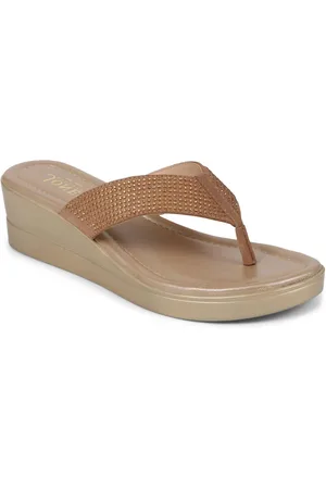 JONES BOOTMAKER Womens Gerrie Wedge Sandals - Leather - Size UK 7