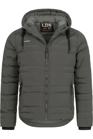 Brave Soul Bravesoul Mens Puffer Jacket Winter Hooded Coat - - Size 2XL