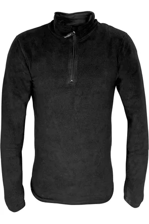 Heat Holders Mens 1/4 Zip Thermal Microfleece Long Sleeve Top - - Size Large
