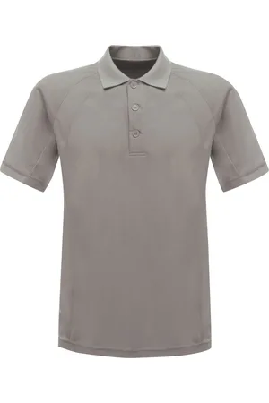 Regatta Hardwear Mens Coolweave Short Sleeve Polo Shirt (Silver ) - Size Medium