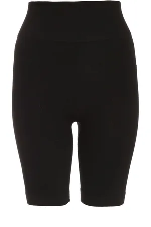 Quiz Womens Ribbed Cycling Shorts Nylon - Size Small