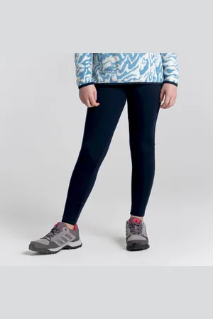 Craghoppers Childrens Unisex Kiwi Legging Blue Elastane - Size 7-8Y