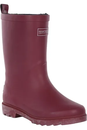Regatta Childrens Unisex Childrens/Kids Fairweather Wellington Boots (Raspberry Radiance) - - Size UK 10 Kids