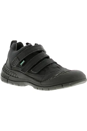 Kickers Trucker mid leather boys kids trainers - Size 8.5 Infant (UK Shoe)