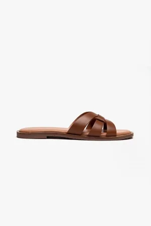 Barbour Womens MIRANDA Ladies Sandals Cognac - - Size UK 3