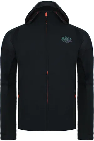 Umbro Long Sleeve Zip Up Pro Training Mens Elite Hybrid Jacket 65840G CMM Cotton - Size 2XL