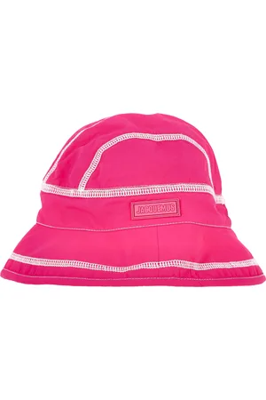Jacquemus Pre-owned Womens Le Bob Frescu Bucket Hat in Pink Nylon - - One Size