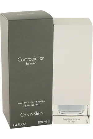 Calvin Klein Mens Contradiction Eau de Toilette 100ml Spray For Him - - One Size