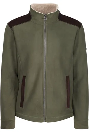 Regatta Mens Faversham Full Zip Fleece Jacket (Dark ) - Size Small